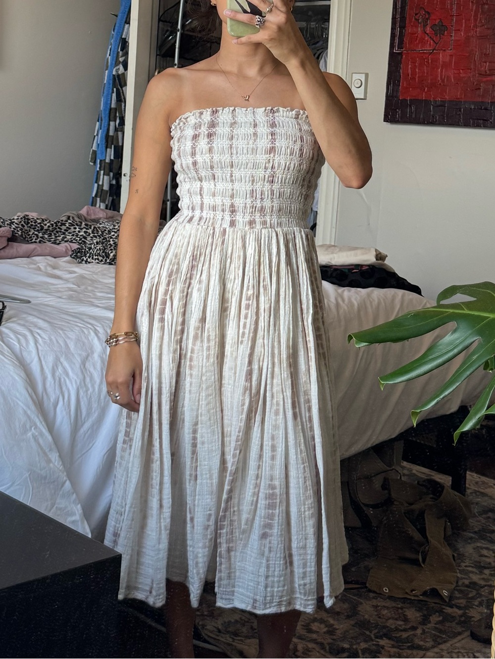 Free people gauze dress